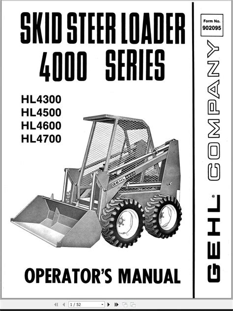 gehl 4600 skid steer specs for sale|gehl 4400 service manual.